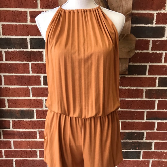 Rust Colored Romper - Picture 2 of 4
